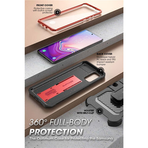 For Samsung Galaxy S20 FE Case (2020 Release) UB Pro Full-Body Holster Cover WITH Built-in Screen Protector & Kickstand - 380230 Find Epic Store