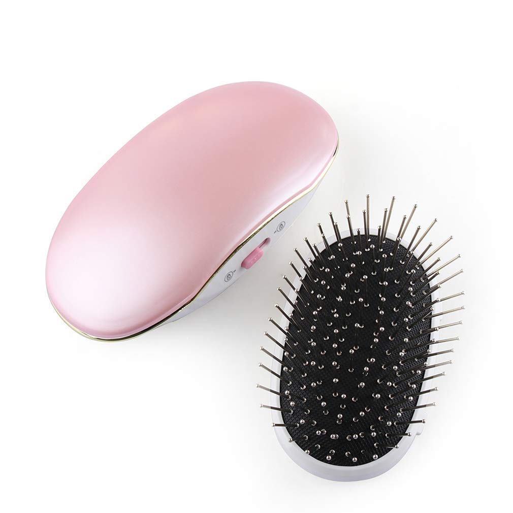 Portable Electric Ionic Hair Brush Lonic Electric Hair Brush Comb Double Negative Hair Brush Hair Styling Scalp Massage Comb - 200001211 Find Epic Store