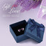 High Quality Stud Angel Wings Heart Earrings - 200000171 Amethyst in box / United States Find Epic Store