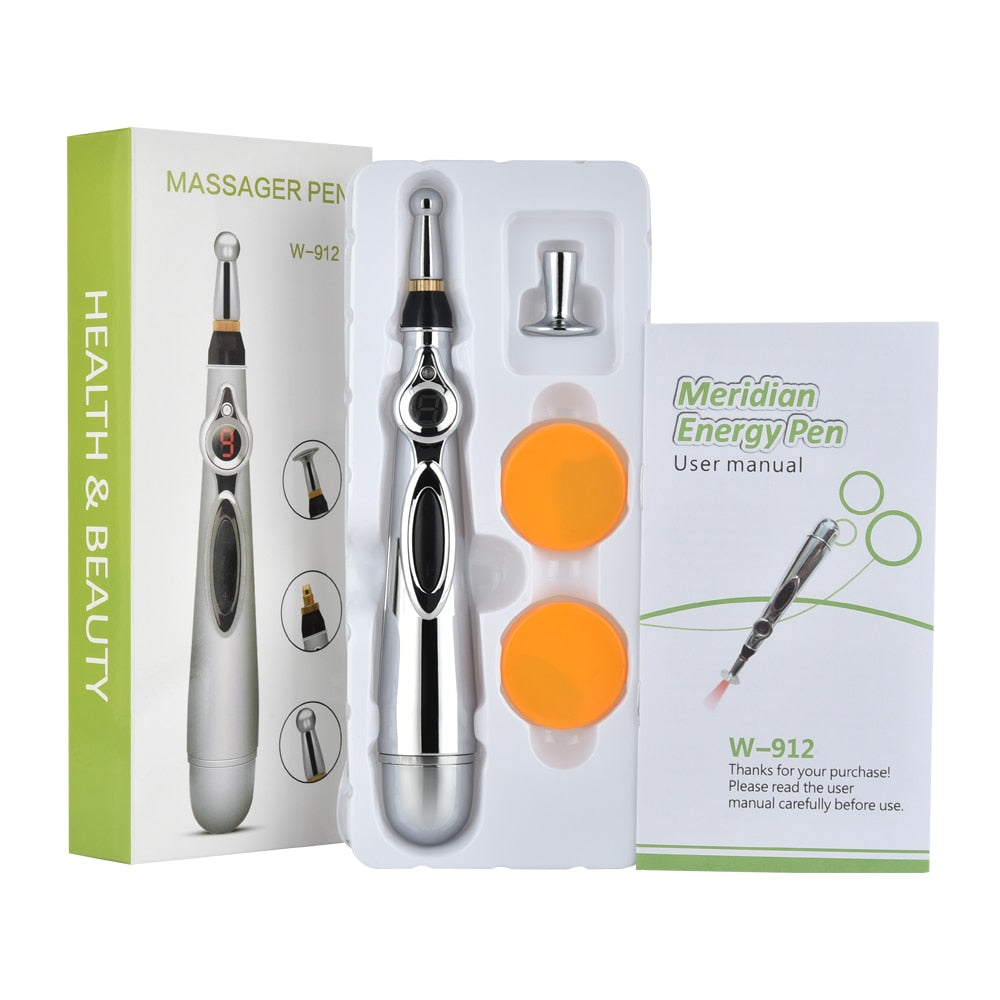 Massage Pen Electric Acupuncture Magnet Therapy Pen Acupuncture Pen Body Massage Meridian Energy Pen Pain Relief Health Care - 200367162 Find Epic Store