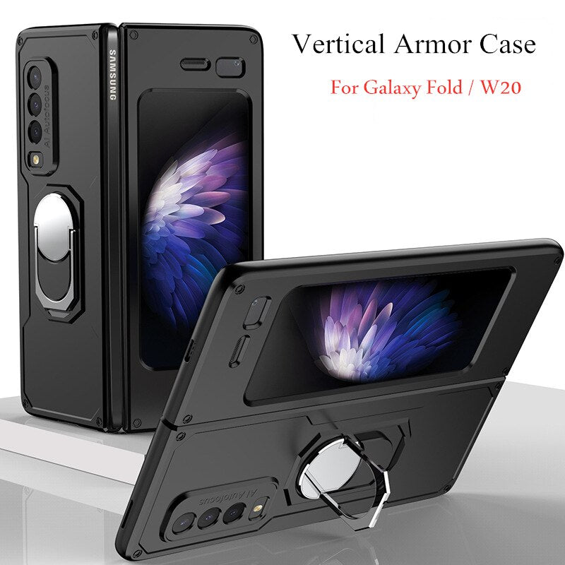 Samsung Galaxy Z Fold 3 5G Case Armor Ring Holder Case 360 Bracket Hard PC Protective Cover For Galaxy Z Fold 3 2 - 380230 Find Epic Store