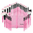 Vander Professional 32pcs Makeup Brushes Set Beauty Cosmetic Tools Champagne Lip Eyeshadow Blush Blending Make up Brushes w/Bag - 200001189 Pink / United States Find Epic Store