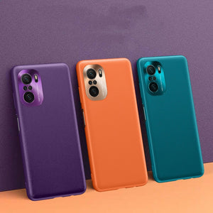 For Xiaomi POCO F3 X3 Pro Case Luxury Metal Camera Protection Leather Hard Back Cover For POCO X3 Pro X3 NFC Redmi Note 10 Pro - Find Epic Store