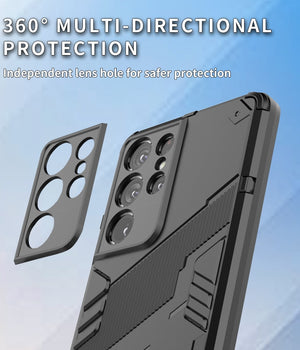Shockproof Armor Ring Holder Phone Case For Samsung Galaxy S21 Ultra Plus 5G M31 M51 Lens Protection Ring Stand Phone Back Cover - 380230 Find Epic Store