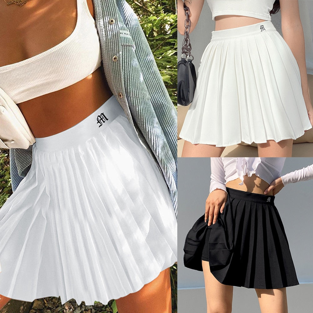 White Pleated Skirt - 349 Find Epic Store