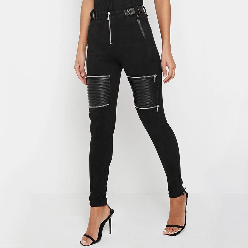 Women's Ribbed Biker Leggings - 200000366 Find Epic Store