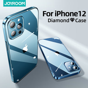 For iPhone 12 Pro Max 12 mini Case, TPU+PC Joyroom Clear Shockproof Full Lens Protection Cover For iPhone 12 min Transparent Case - 380230 Find Epic Store