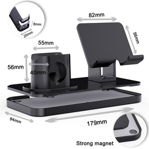 3 in 1 Charging Dock Holder For iPhone 11 12 Pro XR XS Max Silicone Charger Stand for Apple Watch AirPods Charging Station Docking - 5093004 Find Epic Store