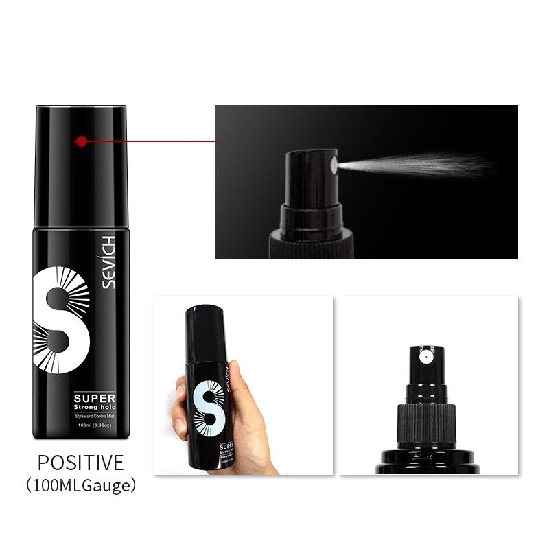 Sevich 100ml Fashion Hair Styling Spray Daily Use Unisex Strong Fixing Hair Building Fiber Quick Disposable Hair Hold Spray - 200001184 Find Epic Store