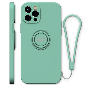 Green Color Case - iPhone 7/8/X/XR/XS/XS Max/SE(2020)/11/11 Pro/11 Pro Max/12/12 Pro/12 Mini/12 Pro Max, 360 Ring Holder Kickstand - Anti-Scratch Protective Case - 380230 for iPhone 7 8 / Green / United States Find Epic Store