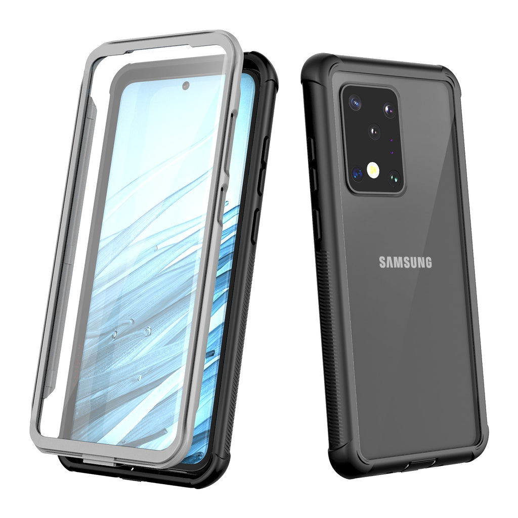 Shockproof Dustproof Case for Samsung Galaxy S8 S9 S10 S20 Ultra Note 9 10 Plus 360 Full-Body Rugged Clear Back Case Cover - 380230 Find Epic Store