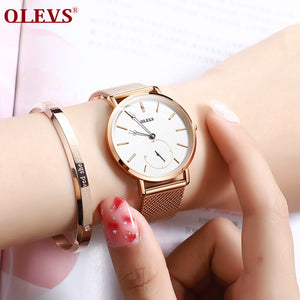 OLEVS Fashion Women Luxury Waterproof Wristwatch - 200363144 Find Epic Store