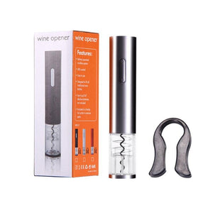 NEW Electric Automatic Wine Bottle Opener - China / Silver Find Epic Store