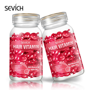 Sevich 3PCS/SET Hair Vitamin Keratin Capsule Set Repair Damaged Hair Serum for Dry Hair Nourishing Anti Hair Loss Moroccan Oil - 200001171 Find Epic Store