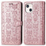 For iPhone 13 Mini, iPhone 13 Max(2021) Wallet Case , Cat Dog PU Leather Folio Flip Cover Credit Card Holder Protective Book Case - 380230 for iPhone 13 / Rose Gold / United States Find Epic Store