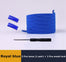 Elastic Shoelaces Metal lock Magnetic No Tie Shoelace Suitable for all shoes Child adult walking Sneakers Lazy Laces 1 Pair - 3221015 Royal blue / United States / 100cm Find Epic Store