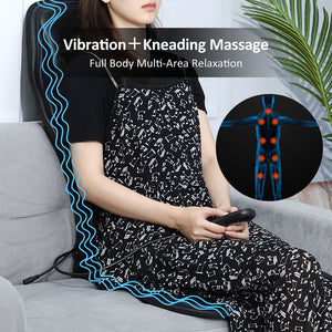 Electric Heating Vibrating Back Massager Chair Cervical Massager Pads Multifunctional Massage Cushion Pain Relief Heating Pad - 201221711 Find Epic Store