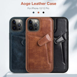 For iPhone 12 Pro Max iPhone 12 Mini Cases, Luxury PU Leather Case Wallet Flip Cover Buckle for iPhone Phone 12 Fundas - 380230 Find Epic Store