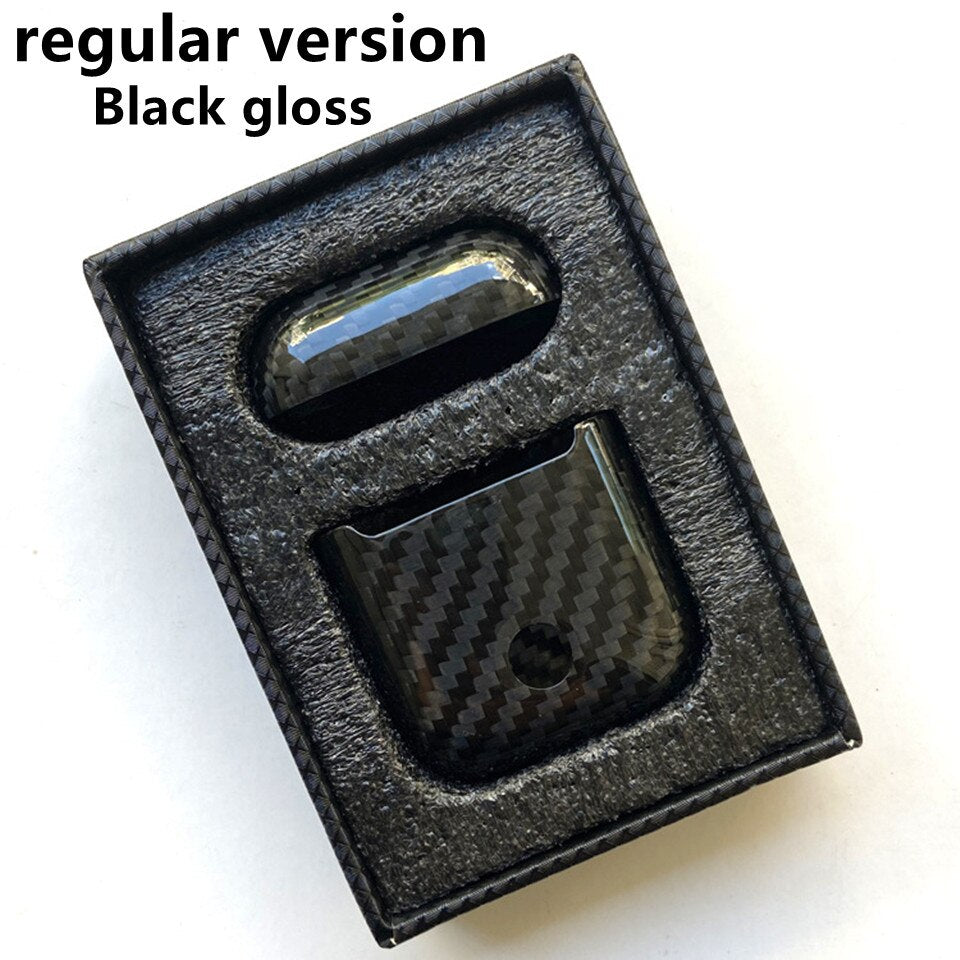 Genuine Carbon Fiber Premium for AirPods Pro Hard Cover Case Accessories Front LED Visible and Ultra Slim for airpods 2 1Protect - 200001619 United States / For AirPods 2 1 Case 1 Find Epic Store