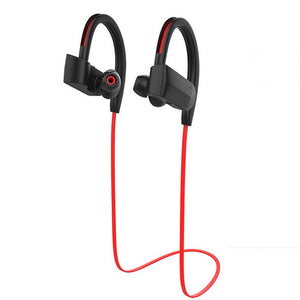 In-ear Sports Bluetooth Headset Stereo Music Earphones Sweatproof Bluetooth Ergonomic Design Bluetooth Earphone for Smartphone - 63705 Red / United States Find Epic Store