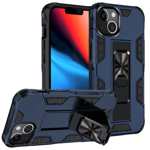 For Apple iPhone 13, iPhone 13 Pro Max Case Magnetic Car Mount Case Military Protective Kickstand Phone Covers for iPhone 13 Mini - for iPhone 13 / Blue / United States Find Epic Store