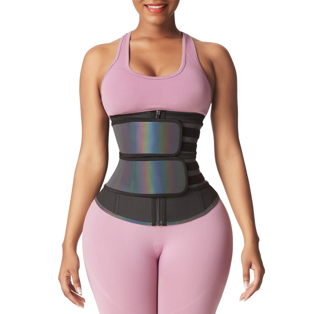 7 Steel Bone Latex Waist Trainer Women Binders And Shapers Corset Modeling Strap Body Shaper Colombian Girdles Slimming Belt - 31205 M01 / S / United States Find Epic Store