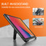 For iPad 10.2 Case with Kickstand Holder Set Transparent Shockproof Bumper Thin Light Tablet Cover for Apple iPad 10.2inch - 200001091 Find Epic Store