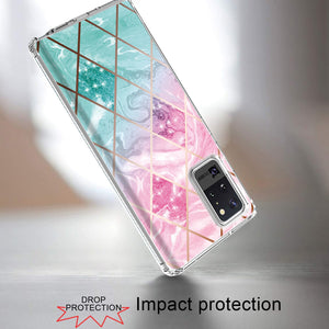 Glitter Marble Case For Samsung Note 20 Ultra Case Flowers Hard Back Cover Matte Anti-fall for Samsung Galaxy Note 20 - 380230 Find Epic Store