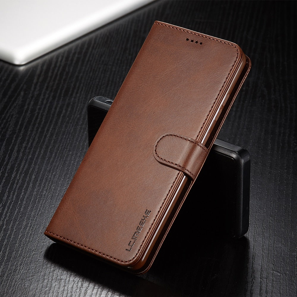 Brown Color Case - Leather Case for Samsung Galaxy S20 S21 Ultra Plus A71 A51 A41 Note 20 10 Plus A70 A50 A20 A20e S9 S8 Plus Wallet Flip Cover - 380230 For Samsung S20Ultra / Brown / United States Find Epic Store