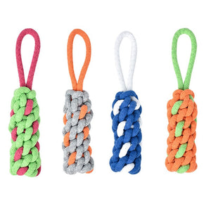 Pet Molar Toy Teeth Bite-Resistant Cotton Rope Toys For Dog Pet Interactive Tug Toy With Handle Training Supplies Jouet Chien - 200003723 Find Epic Store