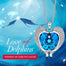 Women Animal Necklace with Blue Crystals Dolphin Pendant - 200000162 Find Epic Store