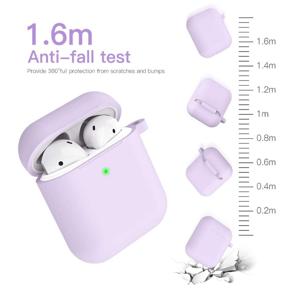 Soft Case for Airpods 2 aipods Cute girl Silicone protector airpods 2 Air pods Cover earpods Accessories Keychain Airpods 2 case - 200001619 Find Epic Store