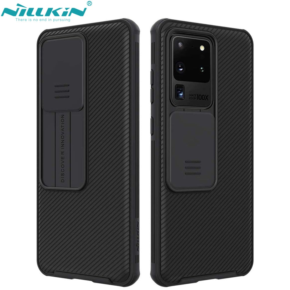 Black Color Case - Samsung Galaxy S20 FE/S20 Plus/S20 Ultra/Note 20 Ultra A51 A71 M31S M51 Case, Camera Protection Slide Protect Cover - 380230 Find Epic Store