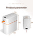 Smart Odorless IPX5 Automatic Waterproof Motion Sensor Trash can for Bathroom Bedroom Home Office - Find Epic Store