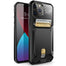 For iPhone 12 Pro Max Case 6.7 inch (2020 Release) UB Vault Slim Protective Wallet Cover Caso with Built-in card holder - 380230 PC + TPU / Black / United States Find Epic Store