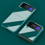 Case for Samsung Galaxy Z Flip 3 Ultra-Thin Color Embossing Protective Cover, Bare-Metal Hand Feel 360 All-Round Protection - 380230 for Galaxy Z Flip 3 / green / United States Find Epic Store