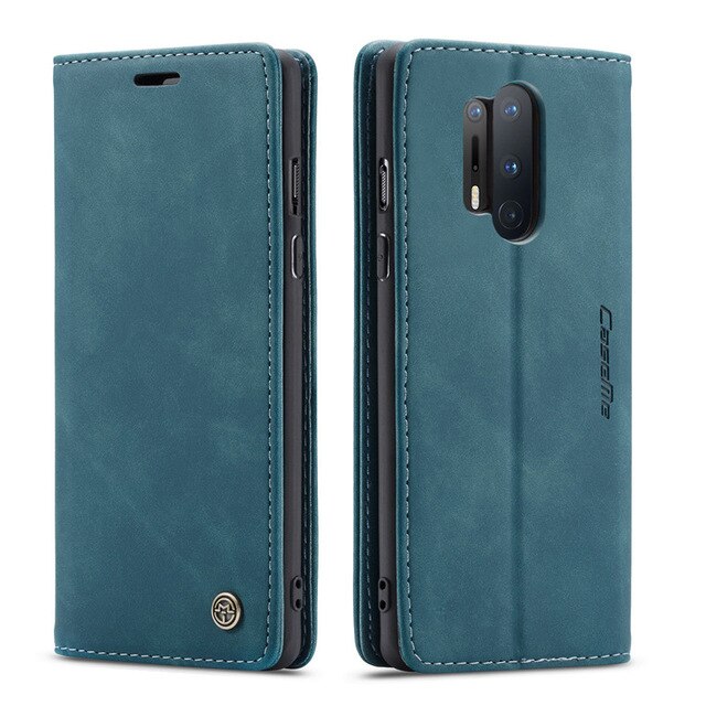 Original Flip Cases For OnePlus Nord/OnePlus 7 Pro 8 Pro 8T Retro Magnetic Card Stand Wallet For OnePlus 7 8 Pro 8T Nord - 380230 For OnePlus Nord / BLUE / United States Find Epic Store