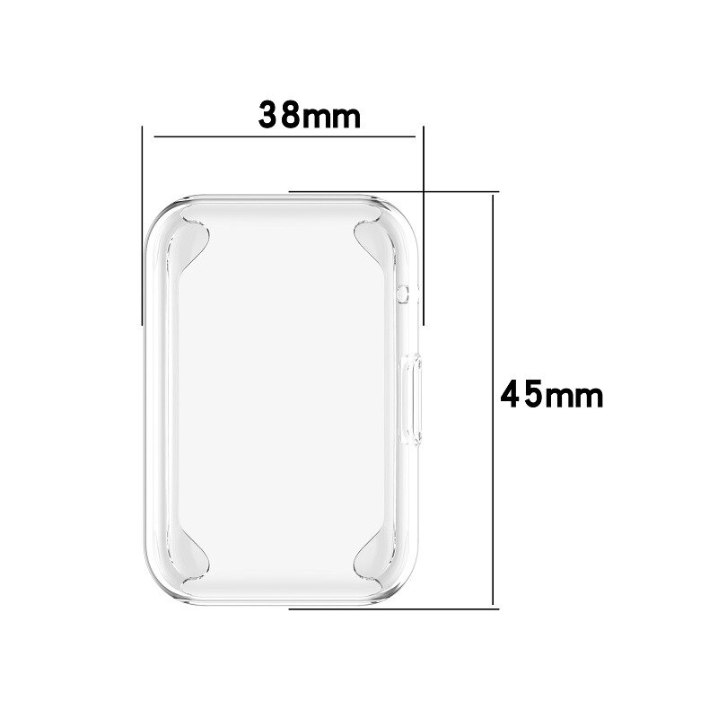 Screen Protector for Huawei Watch Fit Watch Cover Case Soft Clear TPU Screen Protector+Cover With Border for Huawei - 200195142 Find Epic Store