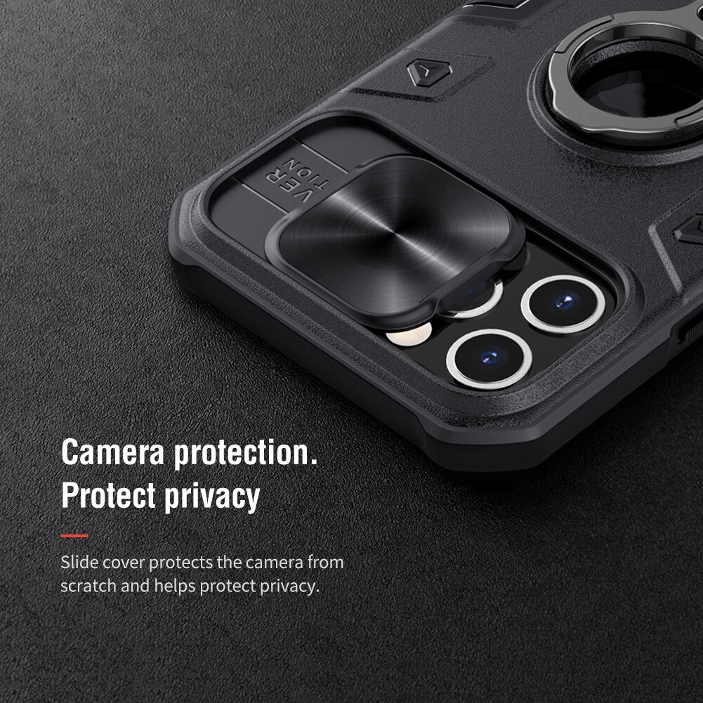 iPhone 12 Pro Max/iPhone 12 Mini Case with Ring Stand, Camera Protection Slide Cover for iPhone 12 11 Pro/7/8 Case - 380230 Find Epic Store