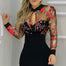 Sexy Hollow Out Bodycon Trumpet Dress - 200000347 Find Epic Store