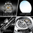 Men Skeleton Genuine Leather Luxury Automatic Wristwatch - 200033142 Find Epic Store