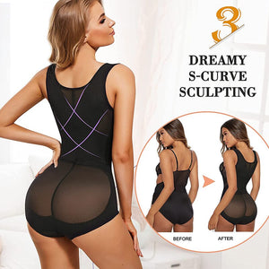 Women's Slimming Underwear Lingerie Sexy Bodysuit Body Shaper Waist Trainer Faja Shapewear Postpartum Recovery Modeling Strap - 0 Find Epic Store