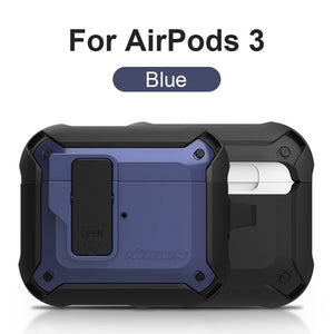 For Airpods Pro Case Wireless Charging Nillkin For AirPods Case TPU PC Cover For AirPods 3 Wireless Earphone With Keychain - 0 United States / Blue For 3 Find Epic Store