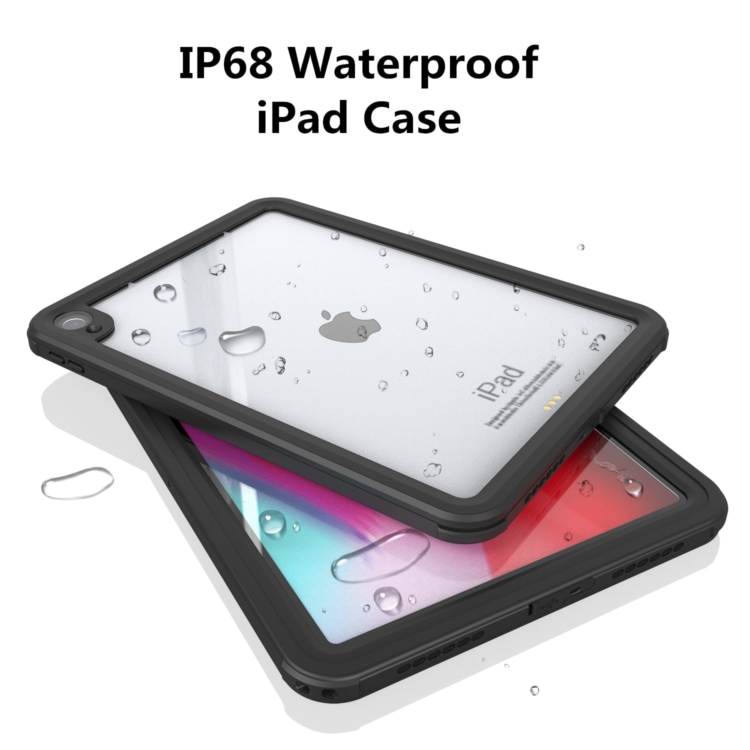 Shockproof Case For iPad 10.2 7th 2018 2017 9.7 Mini 4 5 Air 2 Air 3 Silicone Waterproof Screen Full Body 360 Protection Case - 200001091 Find Epic Store