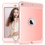 For Apple iPad Mini 4/5 Case, Heavy Duty Shockproof Hard Plastic Cover + Impact Resistant Silicone Rubber Protective Bumper Case - 200001091 Rose Gold / United States Find Epic Store