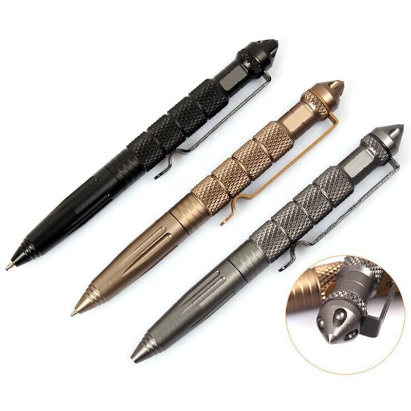 ZK20 Defense Tactical Pen High Quality Aluminum Anti skid Portable Self Defense Pen steel Glass Breaker Survival Kit - 200331181 Find Epic Store