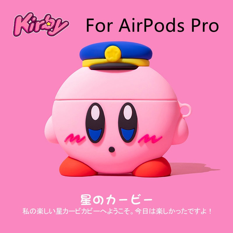 For kabi Apple AirPods Pro 2 1 Case Cute Protector Cover Silicone Anime Kabi Earphone Accessories protection For AirPods 2 1Case - 200001619 United States / For AirPods Pro 1 Find Epic Store