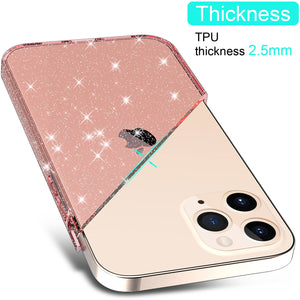 Glitter Case For Apple iPhone 12 Mini Case iPhone 12 Pro Max 5G Cover Clear Matte Anti-fall for iPhone 12 Pro - 5G - 380230 Find Epic Store