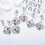 Plum Blossom Bird Earrings with Crystal Spring Swallow Drop Earrings - 200000168 Find Epic Store