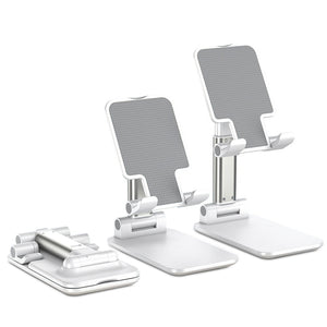 Universal Desktop Holder Stand for Smartphone IPad Adjustable Metal Tablet Foldable Extend Table Desk Cell Phone Stand Holder - 0 Find Epic Store